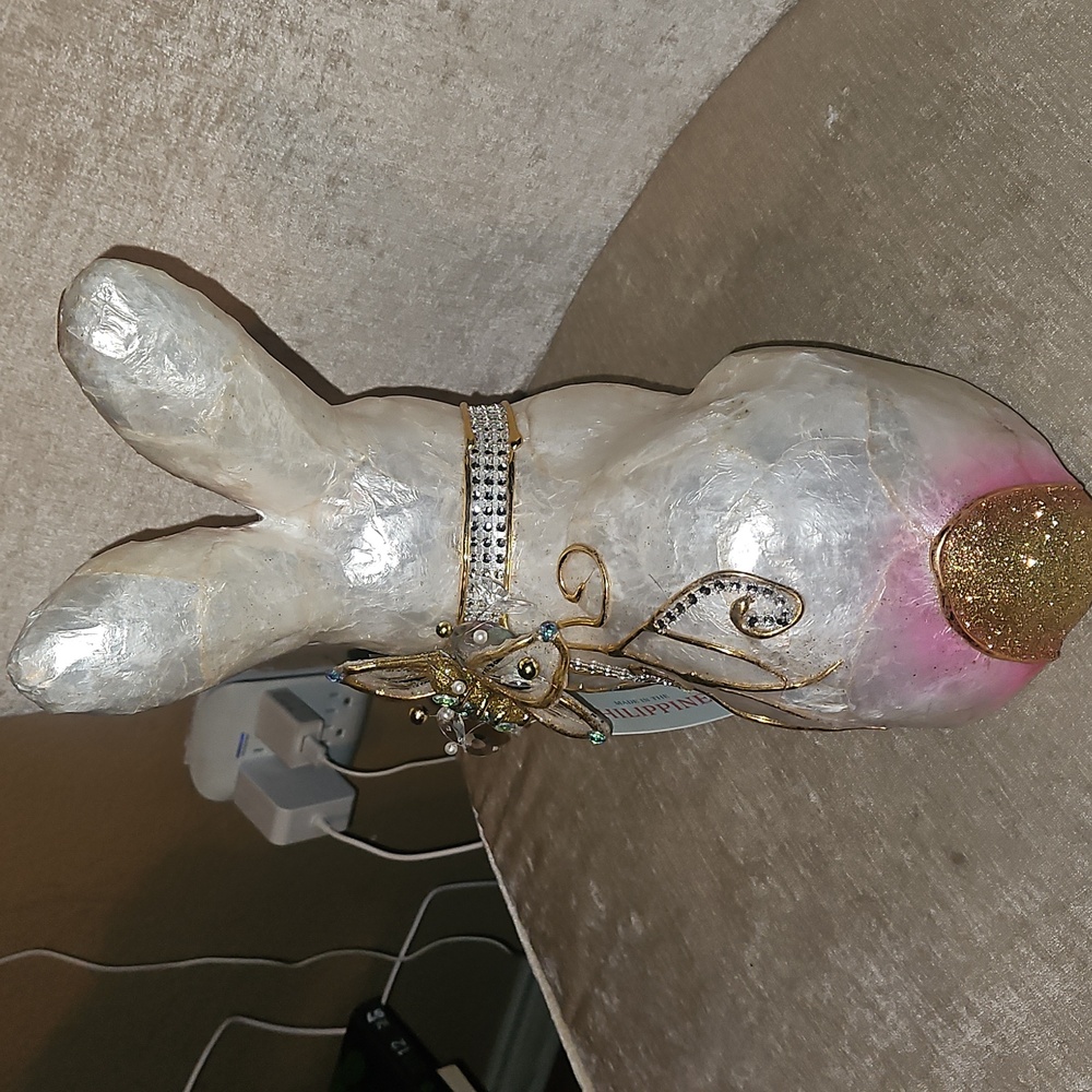 Capiz Shell Bunny Rabbit NWT - Picture 6 of 12